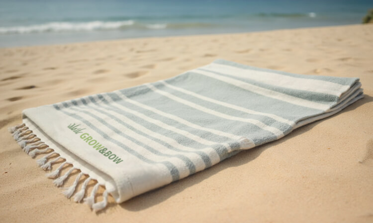 toalla de playa personalizada